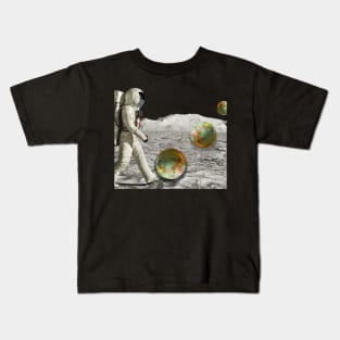 Moon Shot #collage Kids T-Shirt